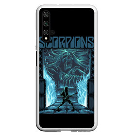 Чехол для Honor 20 с принтом Scorpions в Курске, Силикон | Область печати: задняя сторона чехла, без боковых панелей | klaus meine | live in munich | return to forever | rock music | scorpions | you like | клаус майне | маттиас ябс | рудольф шенкер | скорпионз