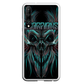 Чехол для Honor P30 с принтом Scorpions в Курске, Силикон | Область печати: задняя сторона чехла, без боковых панелей | klaus meine | live in munich | return to forever | rock music | scorpions | you like | клаус майне | маттиас ябс | рудольф шенкер | скорпионз