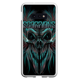 Чехол для Samsung S10E с принтом Scorpions в Курске, Силикон | Область печати: задняя сторона чехла, без боковых панелей | klaus meine | live in munich | return to forever | rock music | scorpions | you like | клаус майне | маттиас ябс | рудольф шенкер | скорпионз