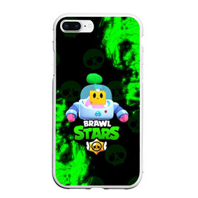 Чехол для iPhone 7Plus/8 Plus матовый с принтом BRAWL STARS SPROUT в Курске, Силикон | Область печати: задняя сторона чехла, без боковых панелей | brawl | brawl stars | brawl stars sprout | clash | sprout | бравл старс | игра | мобильные игры | спраут