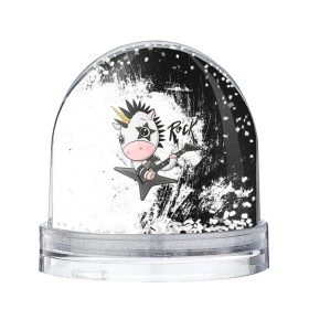 Снежный шар с принтом Единорог рокер в Курске, Пластик | Изображение внутри шара печатается на глянцевой фотобумаге с двух сторон | music | rock | rock music | единорог | метал | металл | милый | милый единорог | музыкант | рокер | тяжелая музыка