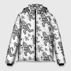 Мужская зимняя куртка 3D с принтом FREE HUGS в Курске, верх — 100% полиэстер; подкладка — 100% полиэстер; утеплитель — 100% полиэстер | длина ниже бедра, свободный силуэт Оверсайз. Есть воротник-стойка, отстегивающийся капюшон и ветрозащитная планка. 

Боковые карманы с листочкой на кнопках и внутренний карман на молнии. | 7 remake | aerith | fantasy | ff7 | final | ps4 | red | shinra | square enix | vii remake | vii ремейк | айрис | последняя | ред | фантазия | фф7 | шинра