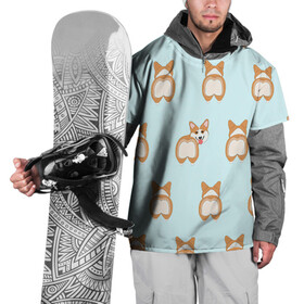 Накидка на куртку 3D с принтом Корги в Курске, 100% полиэстер |  | Тематика изображения на принте: бабочка | корги | милый корги | рыжий