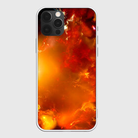 Чехол для iPhone 12 Pro Max с принтом Солнечное облако в Курске, Силикон |  | Тематика изображения на принте: звёзды | космос | огонь | оранжевый | супер новая | туманность