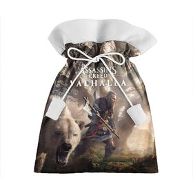 Подарочный 3D мешок с принтом Assassin’s Creed Valhalla в Курске, 100% полиэстер | Размер: 29*39 см | action | creed | eivor | rpg | ubisoft | valhalla | viking | vikings | англия | ассасин | ассасина | вальгалла | викинг | викинги | кредо | эйвор