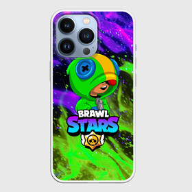 Чехол для iPhone 13 Pro с принтом BRAWL STARS LEON | ЛЕОН в Курске,  |  | bibi | brawl stars | coach mike | crow | leon | leon shark | max | mecha crow | mr.p | phoenix | sally leon | sprout | stars | unicorn | virus 8 bit | werewolf | биби | ворон | леон | оборотень | пингвин