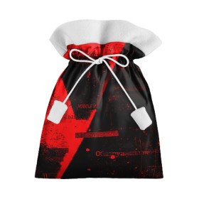 Подарочный 3D мешок с принтом Grunge art red в Курске, 100% полиэстер | Размер: 29*39 см | art | grunge | red | арт | буквы | гранж | красный | надпись | символы | слова | сообщение | текст | фраза | фразы