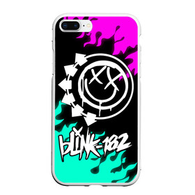 Чехол для iPhone 7Plus/8 Plus матовый с принтом Blink-182 (5) в Курске, Силикон | Область печати: задняя сторона чехла, без боковых панелей | blink | music | rock | блинк | музыка | рок