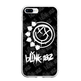 Чехол для iPhone 7Plus/8 Plus матовый с принтом Blink-182 (4) в Курске, Силикон | Область печати: задняя сторона чехла, без боковых панелей | blink | music | rock | блинк | музыка | рок
