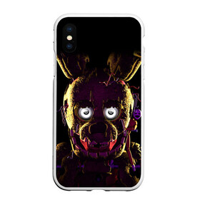 Чехол для iPhone XS Max матовый с принтом FNAF [2] в Курске, Силикон | Область печати: задняя сторона чехла, без боковых панелей | bonnie | chika | five nights at freddys | foxy | freddy | game | horror | бони | пять ночей с фредди | фнаф | фокси | фредди | чика