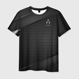 Мужская футболка 3D с принтом Assassins Creed в Курске, 100% полиэфир | прямой крой, круглый вырез горловины, длина до линии бедер | action | adventure | анимус | асасин | ассасин | дезмонд | кредо | крестовый | майлс | наемник | стелс | тамплиер
