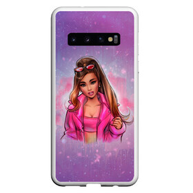 Чехол для Samsung Galaxy S10 с принтом Ariana Grande в Курске, Силикон | Область печати: задняя сторона чехла, без боковых панелей | Тематика изображения на принте: ariana grande | music | singer | альбом | ариана гранде | арт | девушки | звезда | знаменитость | любимые | музыка | певцы | персонаж | портрет | сша