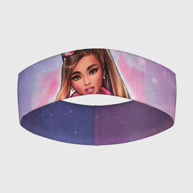 Повязка на голову 3D с принтом Ariana Grande в Курске,  |  | ariana grande | music | singer | альбом | ариана гранде | арт | девушки | звезда | знаменитость | любимые | музыка | певцы | персонаж | портрет | сша