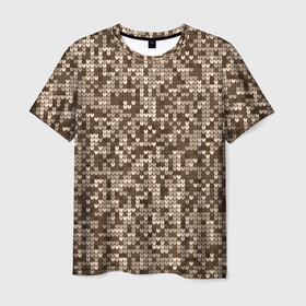Мужская футболка 3D с принтом ВЯЗАНЫЙ КАМУФЛЯЖ в Курске, 100% полиэфир | прямой крой, круглый вырез горловины, длина до линии бедер | camouflage | армия | военная форма | военный | вооружение | вооруженные силы | вязанный | вязаный | защита | защитный цвет | камуфляж | маскировка | солдат | униформа | форма | хаки