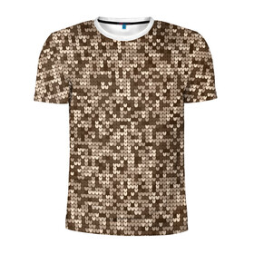 Мужская футболка 3D спортивная с принтом ВЯЗАНЫЙ КАМУФЛЯЖ в Курске, 100% полиэстер с улучшенными характеристиками | приталенный силуэт, круглая горловина, широкие плечи, сужается к линии бедра | camouflage | армия | военная форма | военный | вооружение | вооруженные силы | вязанный | вязаный | защита | защитный цвет | камуфляж | маскировка | солдат | униформа | форма | хаки