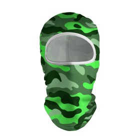 Балаклава 3D с принтом CAMOUFLAGE GREEN в Курске, 100% полиэстер, ткань с особыми свойствами — Activecool | плотность 150–180 г/м2; хорошо тянется, но при этом сохраняет форму. Закрывает шею, вокруг отверстия для глаз кайма. Единый размер | camouflage | армия | военная форма | военный | вооружение | вооруженные силы | защита | защитный цвет | зеленый | камуфляж | маскировка | солдат | униформа | форма