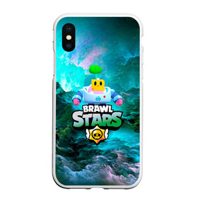 Чехол для iPhone XS Max матовый с принтом Sprout Brawl Stars в Курске, Силикон | Область печати: задняя сторона чехла, без боковых панелей | brawl | brawl stars | sprout | бравл | бравл старс | росток | спраут | спраут brawl stars | спроут