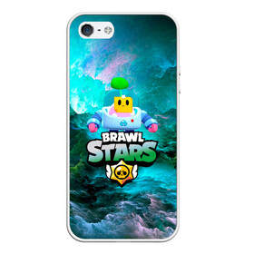 Чехол для iPhone 5/5S матовый с принтом Sprout Brawl Stars в Курске, Силикон | Область печати: задняя сторона чехла, без боковых панелей | brawl | brawl stars | sprout | бравл | бравл старс | росток | спраут | спраут brawl stars | спроут