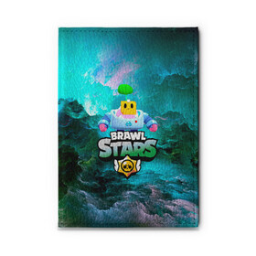 Обложка для автодокументов с принтом Sprout Brawl Stars в Курске, натуральная кожа |  размер 19,9*13 см; внутри 4 больших “конверта” для документов и один маленький отдел — туда идеально встанут права | brawl | brawl stars | sprout | бравл | бравл старс | росток | спраут | спраут brawl stars | спроут