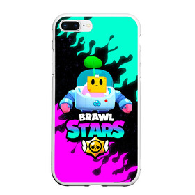 Чехол для iPhone 7Plus/8 Plus матовый с принтом BRAWL STARS (SPROUT) [26] в Курске, Силикон | Область печати: задняя сторона чехла, без боковых панелей | 8 bit | android | brawl | brawl stars | clash | clash royale | game | leon | royale | sprout | stars | андроид | игра | кольт | леон | мобильные игры | спраут