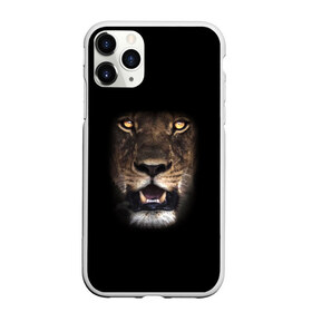 Чехол для iPhone 11 Pro Max матовый с принтом Fangs в Курске, Силикон |  | eyes | fangs | grin | jaw | lioness | muzzle | nose | глаза | клыки | львица | нос | оскал | пасть