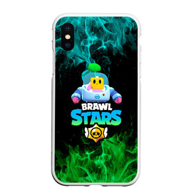 Чехол для iPhone XS Max матовый с принтом Sprout Brawl Stars в Курске, Силикон | Область печати: задняя сторона чехла, без боковых панелей | brawl | brawl stars | sprout | бравл | бравл старс | росток | спраут | спраут brawl stars | спроут