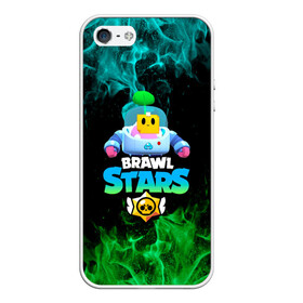 Чехол для iPhone 5/5S матовый с принтом Sprout Brawl Stars в Курске, Силикон | Область печати: задняя сторона чехла, без боковых панелей | brawl | brawl stars | sprout | бравл | бравл старс | росток | спраут | спраут brawl stars | спроут