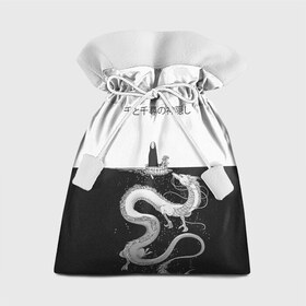 Подарочный 3D мешок с принтом Унесённые призраками в Курске, 100% полиэстер | Размер: 29*39 см | Тематика изображения на принте: studio ghibli | аниме | унесённые призраками | хаяо миядзаки
