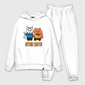 Мужской костюм хлопок OVERSIZE с принтом Star Cats в Курске,  |  | animal | cat | cute | kitty | meow | друг | животные | киска | китти | кот | котенок | котик | кошечка | кошка | лев | леопард | милый | мур | мяу | пантера | питомец | рысь | тигр | улыбка