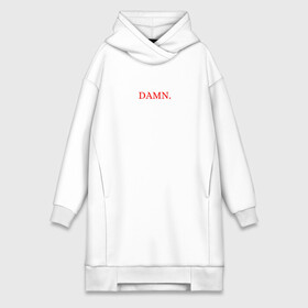 Платье-худи хлопок с принтом damn merch в Курске,  |  | Тематика изображения на принте: aftermath | damn | dawg | hip | hip hop | hop | interscope | kendrick | kendrick lamar | kid | lamar | official video | rap | rap hip hop | records | tde | top