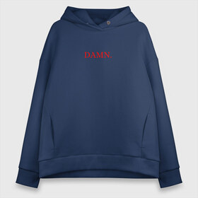 Женское худи Oversize хлопок с принтом damn merch в Курске, френч-терри — 70% хлопок, 30% полиэстер. Мягкий теплый начес внутри —100% хлопок | боковые карманы, эластичные манжеты и нижняя кромка, капюшон на магнитной кнопке | Тематика изображения на принте: aftermath | damn | dawg | hip | hip hop | hop | interscope | kendrick | kendrick lamar | kid | lamar | official video | rap | rap hip hop | records | tde | top