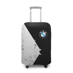 Чехол для чемодана 3D с принтом BMW в Курске, 86% полиэфир, 14% спандекс | двустороннее нанесение принта, прорези для ручек и колес | bmw | bmw motorsport | bmw performance | carbon | m | m power | motorsport | performance | sport | бмв | карбон | моторспорт | спорт