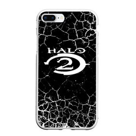 Чехол для iPhone 7Plus/8 Plus матовый с принтом HALO 2 ANNIVERSARY в Курске, Силикон | Область печати: задняя сторона чехла, без боковых панелей | game | halo | halo 2 | halo 2: anniversary | игра | ремейк halo | ремейк halo 2 | хало | хало 2 | хало 2 анниверсари