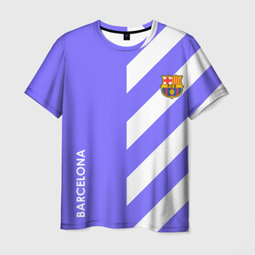 Мужская футболка 3D с принтом Barcelona в Курске, 100% полиэфир | прямой крой, круглый вырез горловины, длина до линии бедер | atletico | barcelona | borussia | chelsea | cristiano | football | juventus | manchester city | manchester united | messi | real madrid | ronaldo | sport | спорт | футбол