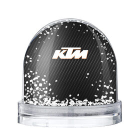 Снежный шар с принтом KTM КАРБОН (Z) в Курске, Пластик | Изображение внутри шара печатается на глянцевой фотобумаге с двух сторон | enduro | ktm | moto | motocycle | sportmotorcycle | ктм | мото | мотоспорт