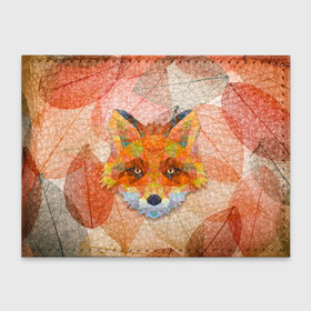 Обложка для студенческого билета с принтом Fox в Курске, натуральная кожа | Размер: 11*8 см; Печать на всей внешней стороне | art | fox | арт | графика | лисы | минимализм | рисунок