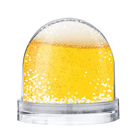 Снежный шар с принтом Пиво в Курске, Пластик | Изображение внутри шара печатается на глянцевой фотобумаге с двух сторон | пенное | хмельное