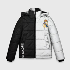 Зимняя куртка для мальчиков 3D с принтом Real Madrid в Курске, ткань верха — 100% полиэстер; подклад — 100% полиэстер, утеплитель — 100% полиэстер | длина ниже бедра, удлиненная спинка, воротник стойка и отстегивающийся капюшон. Есть боковые карманы с листочкой на кнопках, утяжки по низу изделия и внутренний карман на молнии. 

Предусмотрены светоотражающий принт на спинке, радужный светоотражающий элемент на пуллере молнии и на резинке для утяжки | atletico | barcelona | borussia | chelsea | cristiano | football | juventus | manchester city | manchester united | messi | real madrid | ronaldo | sport | спорт | футбол