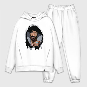 Мужской костюм хлопок OVERSIZE с принтом Snoop Dogg в Курске,  |  | Тематика изображения на принте: 2pac | black | dog | dr dre | hip hop | rap | snoop dogg | west coast | гангстер | микрофон | музыка | рифма | рэп | рэпер | снуп дог | собака | хип хоп