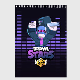 Скетчбук с принтом Brawl Stars DJ Frank в Курске, 100% бумага
 | 48 листов, плотность листов — 100 г/м2, плотность картонной обложки — 250 г/м2. Листы скреплены сверху удобной пружинной спиралью | Тематика изображения на принте: brawl | brawl brawl stars | brawl stars | dj frank | frank | franky | бравл | бравл старс | бравл фрэнк | диджей | диджей фрэнк | френк | фрэнк