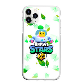 Чехол для iPhone 11 Pro матовый с принтом Sprout Brawl Stars в Курске, Силикон |  | brawl | brawl stars | sprout | бравл | бравл старс | росток | спраут | спраут brawl stars | спроут