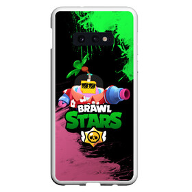 Чехол для Samsung S10E с принтом СПРУТ BRAWL STARS в Курске, Силикон | Область печати: задняя сторона чехла, без боковых панелей | brawl | brawl stars | brawl stars sprout | clash | sprout | tropical sprout | бравл старс | игра | мобильные игры | спраут | тропический спрут