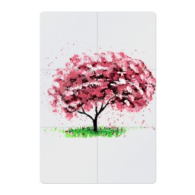 Магнитный плакат 2Х3 с принтом Сакура в Курске, Полимерный материал с магнитным слоем | 6 деталей размером 9*9 см | pink | sakura | tree | дерево | дерево сакуры | природа | розовое | сакура | цветущее дерево