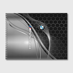 Альбом для рисования с принтом BMW M POWER в Курске, 100% бумага
 | матовая бумага, плотность 200 мг. | bmw | bmw motorsport | bmw performance | carbon | m | m power | motorsport | performance | sport | бмв | карбон | моторспорт | спорт