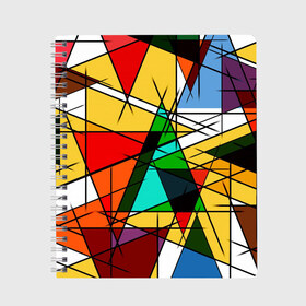 Тетрадь с принтом ПИКАССО в Курске, 100% бумага | 48 листов, плотность листов — 60 г/м2, плотность картонной обложки — 250 г/м2. Листы скреплены сбоку удобной пружинной спиралью. Уголки страниц и обложки скругленные. Цвет линий — светло-серый
 | geometry | kaleidoscope | pattern | pilygon | polyscape | space | textures | tie dye | абстракт | броня | вселенная | геометрия | города | каледоскоп | космос | паттерн | полигон | полискейп | природа | тай дай | текстура | текстуры