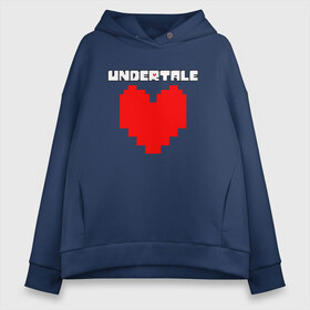 Женское худи Oversize хлопок с принтом UNDERTALE HEART в Курске, френч-терри — 70% хлопок, 30% полиэстер. Мягкий теплый начес внутри —100% хлопок | боковые карманы, эластичные манжеты и нижняя кромка, капюшон на магнитной кнопке | asriel dreemurr | chara | frisk | gaster blaster | sans | undertale | азриэль дримурр | андертейл | гастер | меттатон | санс | фриск | чара