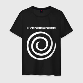 Мужская футболка хлопок с принтом HYPNODANCER в Курске, 100% хлопок | прямой крой, круглый вырез горловины, длина до линии бедер, слегка спущенное плечо. | hypnodancer | hypnodancer little | little big | uno | группа little big | литл биг | надпись