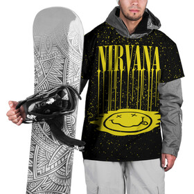 Накидка на куртку 3D с принтом Nirvana в Курске, 100% полиэстер |  | bleach | blew | cobain | dave | geffen | hormoaning | in utero | incesticide | krist | kurt | nevermind | nirvana | novoselic | rock | vevo | геффен | курт кобейн | нирвана | рок