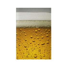 Обложка для паспорта матовая кожа с принтом ПИВО в Курске, натуральная матовая кожа | размер 19,3 х 13,7 см; прозрачные пластиковые крепления | beer | textures | бир | напитки | пенное | текстуры | фон