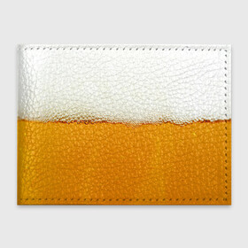 Обложка для студенческого билета с принтом Я ПИВО в Курске, натуральная кожа | Размер: 11*8 см; Печать на всей внешней стороне | beer | бир | напитки | пенное